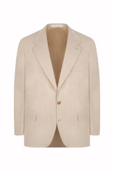 Bernard Blazer in Cotton and Silk - Light Cream | Umit Benan