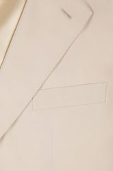 Bernard Blazer in Cotton and Silk - Light Cream | Umit Benan