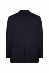 Bernard Blazer in Cotton and Silk - Dark Navy | Umit Benan