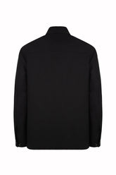 Jerome Overshirt in Cotton - Black | Umit Benan